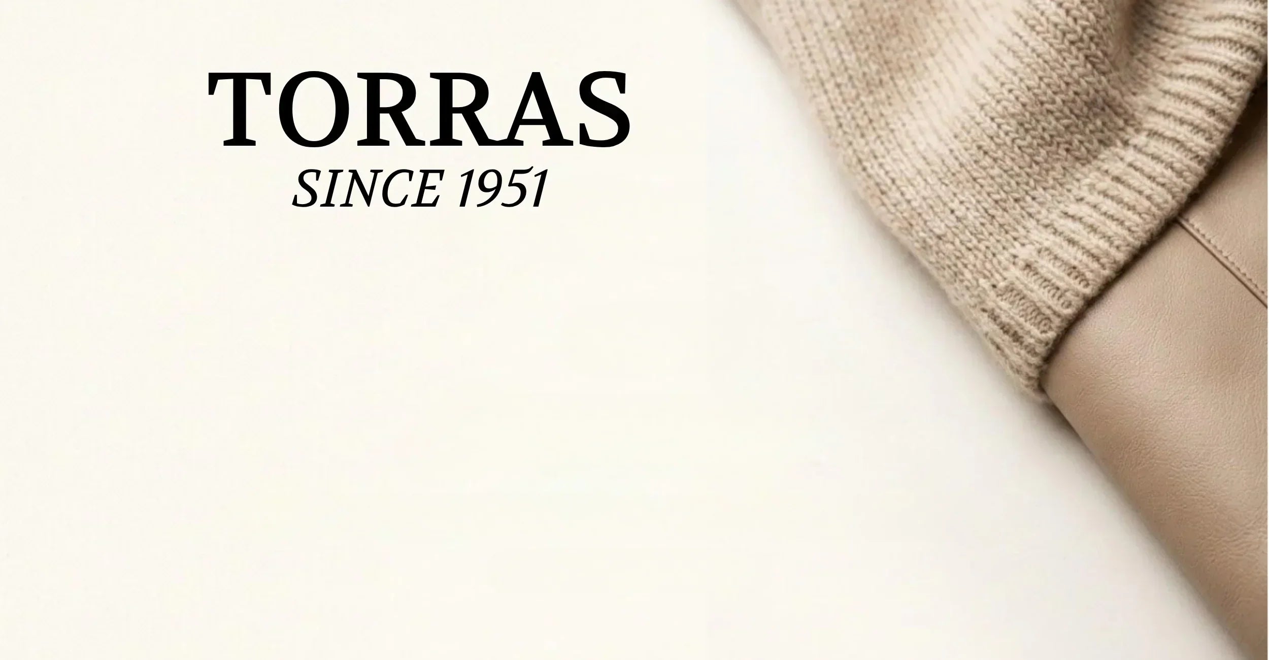 TORRAS Barcelona celebra 75 años de historia en piel y knitwear de lujo.