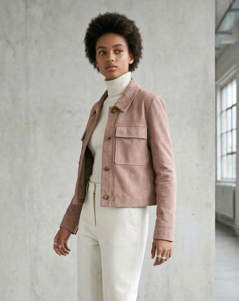 Soft Suede Jacket