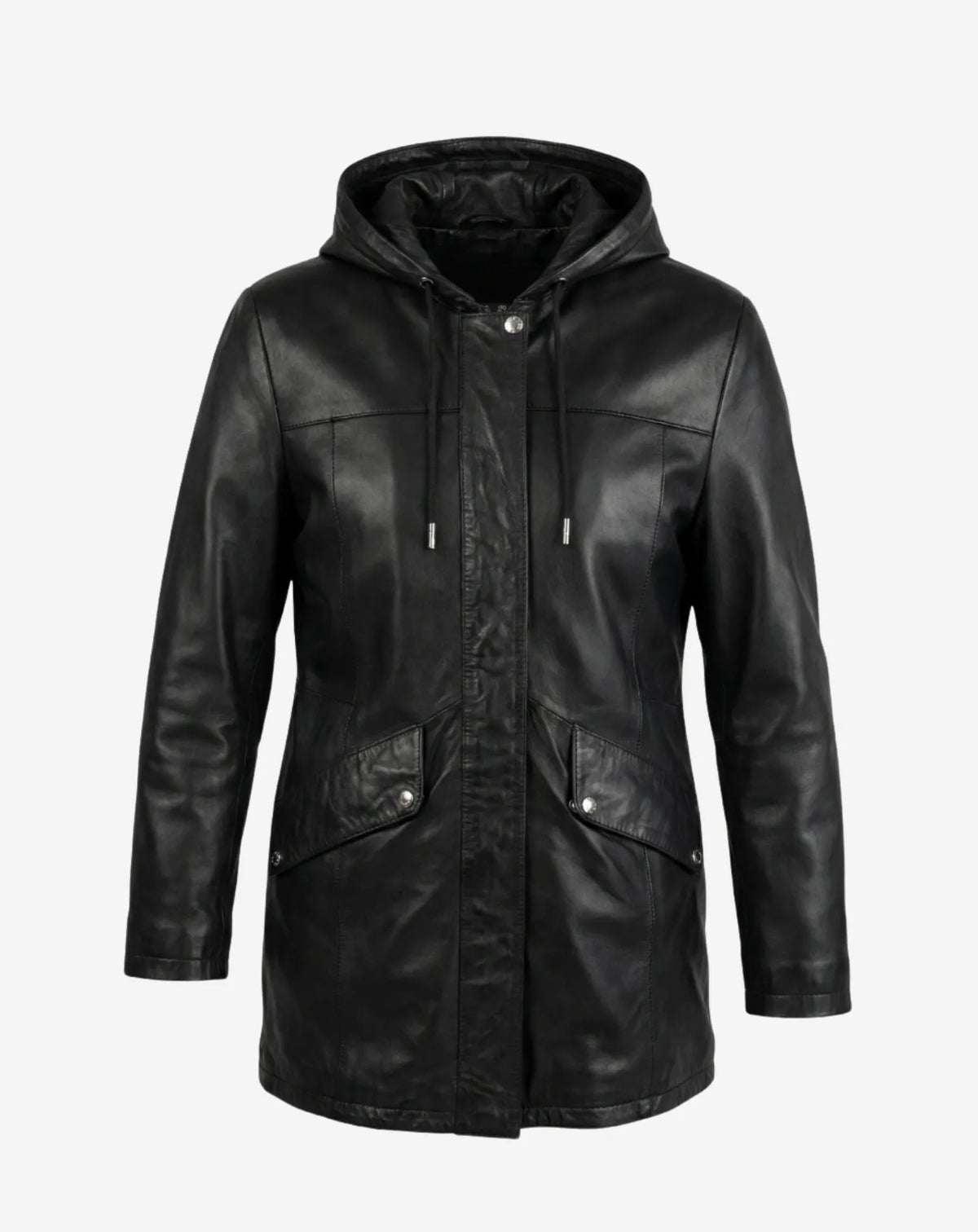 MANDRI — Parka oversized de napa con capucha