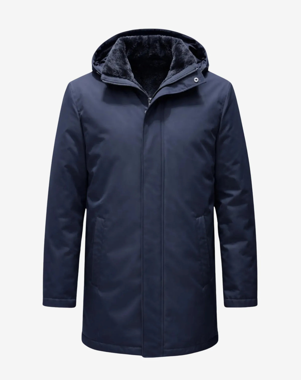 TIBIDABO — Nylon Parka with Shearling Lining