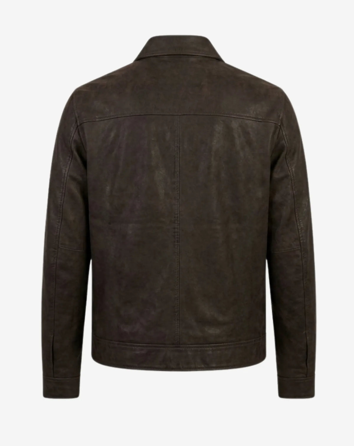TORRAS HS68042 chaqueta de nobuck marrón oscuro imagen 4