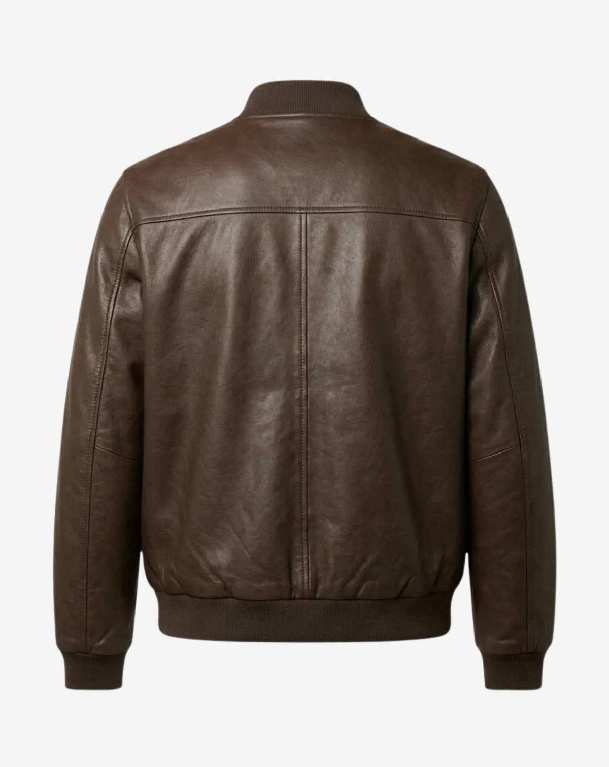 MONTJUÏC — Chaqueta reversible de napa y nylon