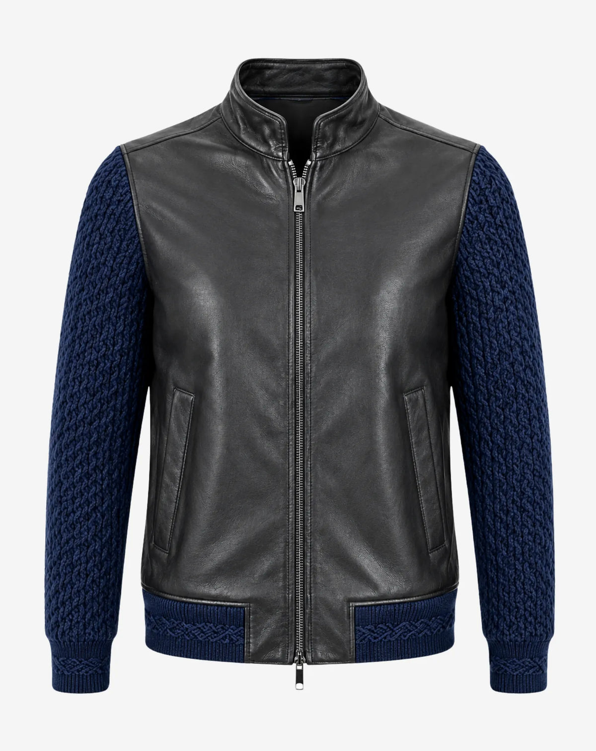 LES CORTS — Reversible Nappa Leather and Nylon Jacket