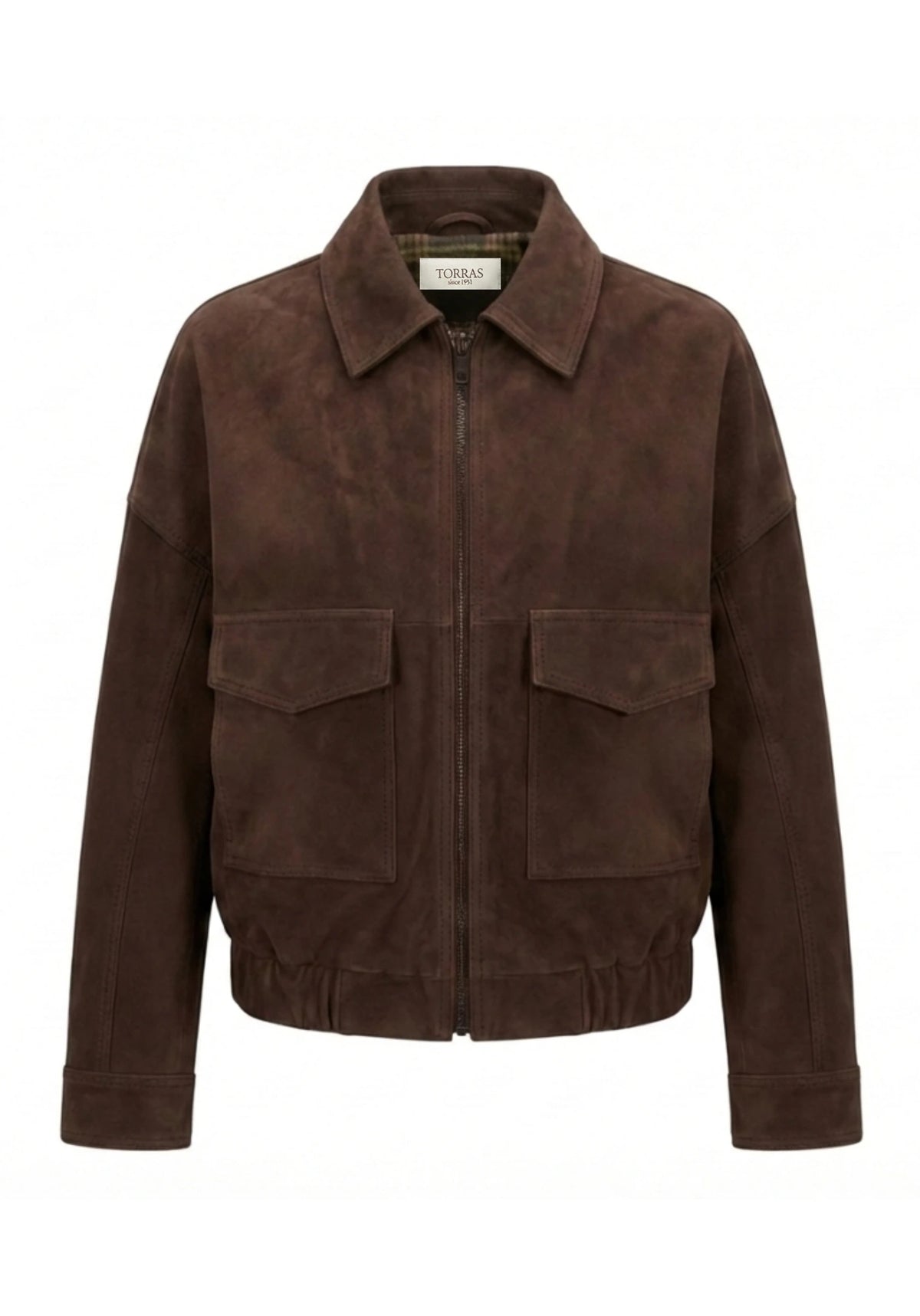 BALMES — Cazadora oversize de nobuck