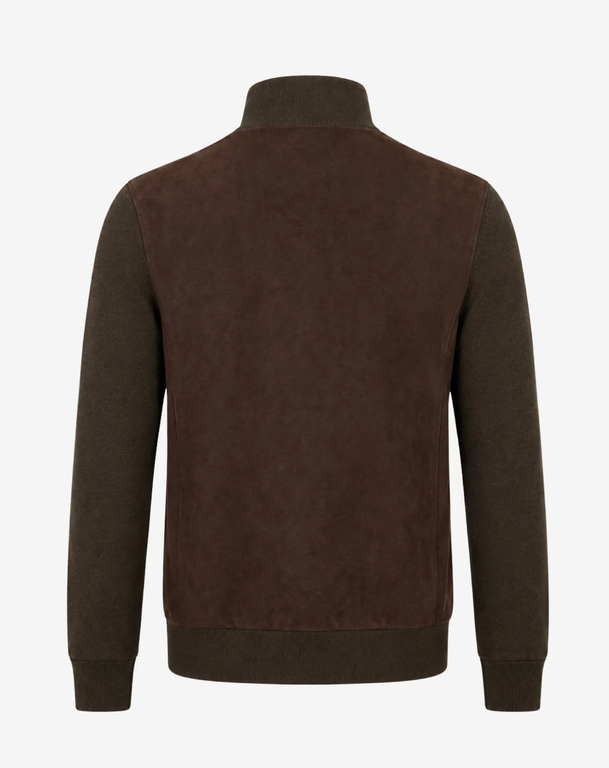 GANDUXER — Suede and Knit Jacket