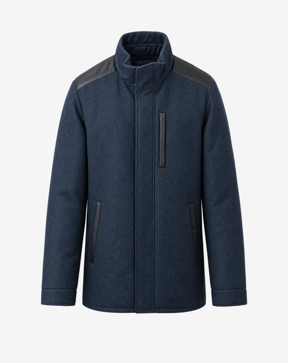 VIA AUGUSTA — Wool, Cashmere and Leather Coat