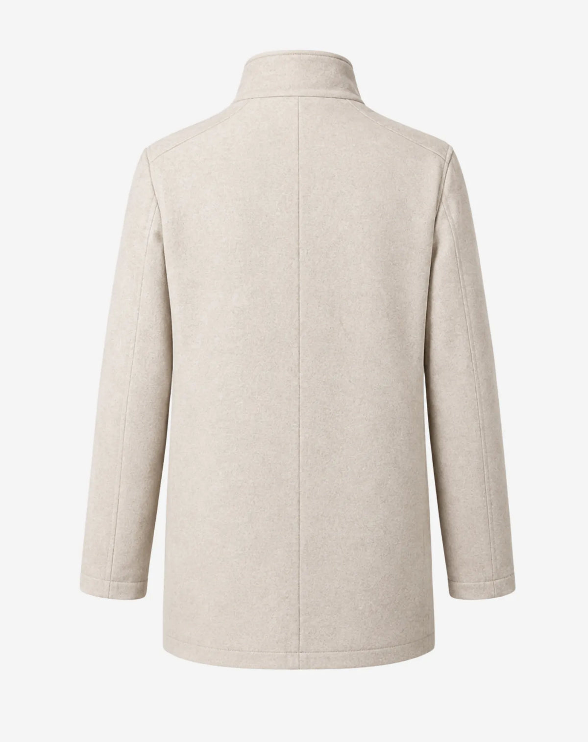 VIA AUGUSTA — Wool, Cashmere and Leather Coat